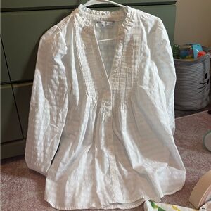 The Nines by HATCH Maternity White Blouse